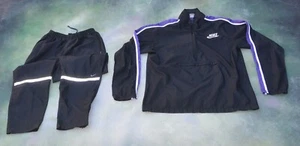 Vintage Nike Pull Over Track Jacket Size L And Pants Size M. - Picture 1 of 12