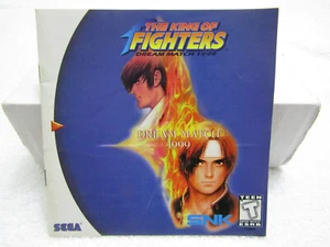 Authentic Instruction Manual Only King of Fighters Dream Match Sega Dreamcast - Picture 1 of 3