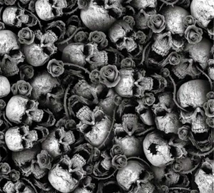 Lámina de impresión por transferencia de agua calaveras rosas 2 - 100 cm de ancho - Imagen 1 de 4