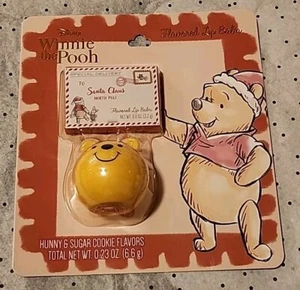 New Disney Winnie The Pooh - Christmas - 2 Flavored Lip Balms Set - Picture 1 of 1