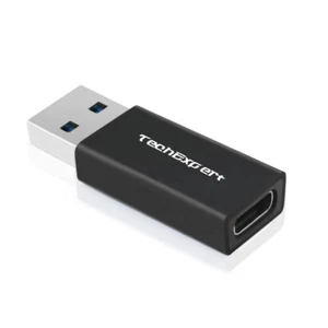 Adaptateur USB 3.1 Type C femelle vers USB 3.0 A male TechExpert - Imagen 1 de 4