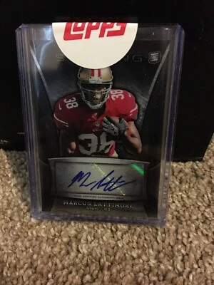 MARCUS LATTIMORE 2013 BOWMAN STERLING RC AUTO - Image 1 of 4