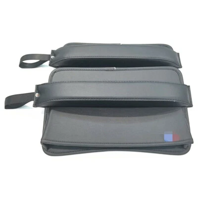  2Pcs Leather Car Seat Slot Storage Boxes Gap Pocket Filler Interior Accessories - Image 1 of 4