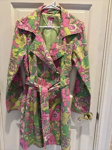 Pappagallo Women’s Size 10 Floral Spring Coat 60’s/ 70’s Style Vintage - Picture 1 of 12