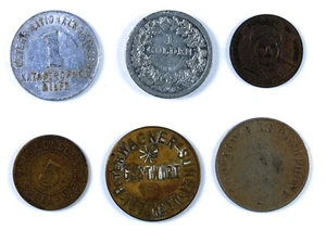 EUROPA Lotto di 6 gettoni token jeton assortiti Olanda Lussemburgo Austria... - Imagen 1 de 2