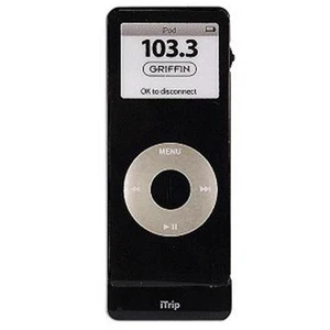 GRIFFFIN ITRIP FM TRANSMITTER  4  2ND GENERATION IPOD NANO + PINK GRIFFIN CASE - Picture 1 of 1