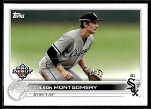 2022 Topps Pro Debut Colson Montgomery ACL White Sox #PD-185