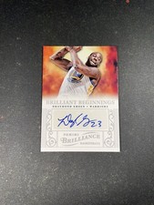 2012-13 Panini Brilliance Draymond Green ROOKIE RC Brilliant Beginnings Auto #19