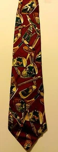 Pierre Cardin Golf Sport Club Driver Wood Wedge Putter Men Silk Neck Tie #D6-19 - Picture 1 of 1