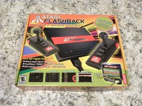 Atari Flashback Console with 20 Built-In Games, 2 Joysticks, AV Cable / OPEN BOX