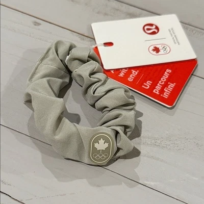 Lululemon Team Canada uplifting scrunchie NWT RARE OLYMPICS 🇨🇦 LTSA - Image 1 of 3