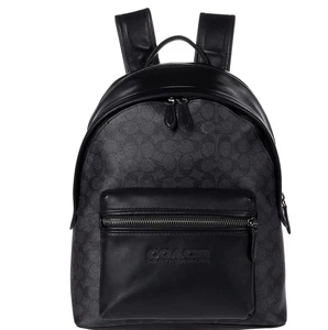 COACH Signature Charter Backpack, Charcoal - Picture 1 of 5