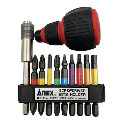 ACMH9EH Anex Color Bit Extension Holder Set Nine Assembly Grip Acmh9Eh F S - Image 1 of 4
