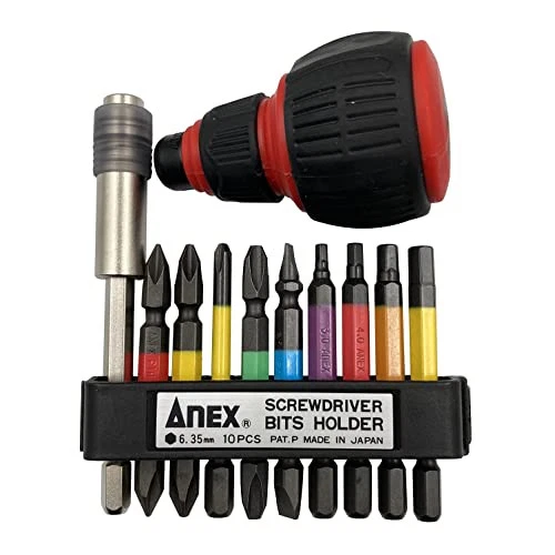 ACMH9EH Anex Color Bit Extension Holder Set Nine Assembly Grip Acmh9Eh F S - Image 1 of 4