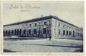MANTOVA - SALUTI DA... - PALAZZO TE - VIAGGIATA 1918 - - Picture 1 of 1