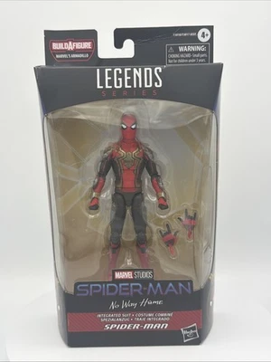 Marvel Legends Series Spider-Man No Way Home Traje Integrado *Caja Dañada* Foto 1 de 4