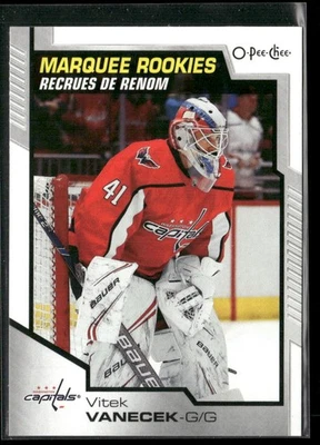 2020-21 Upper Deck #637 Vitek Vanecek Washington Capitals Rookie OPC Update - Image 1 of 2