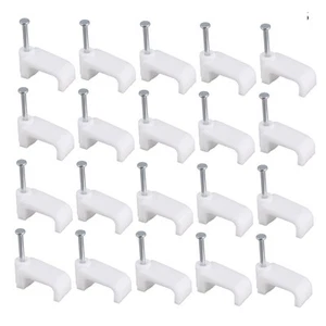 100 Pcs Netzkabelschnalle Kabel-Organizer-Clips Mini -Kabelwinger - Photo 1/11
