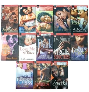 Kimani Romance Novel Book Lot 13 Black Love Urban African American PB + Bonus  - Picture 1 of 3