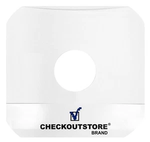 25 COS Paper Record Inner Sleeves Round Corners with Hole for 12" Vinyl 33 RPM - Picture 1 of 1