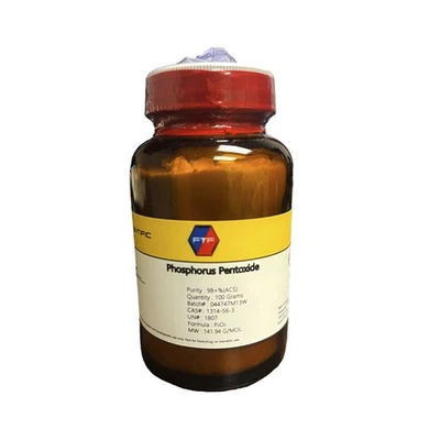 FTF SCIENTIFIC Phosphorus Pentoxide (ACS REAGENT) - 100 Grams