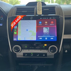 For 2012-2014 Toyota Camry Car Stereo Radio Android 15 Carplay BT GPS Navi WIFI - Bild 1 von 16