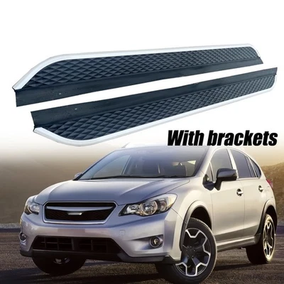 2PCS Running Boards Fit for Subaru XV Crosstrek GP 2013-2017 Nerf Bars Side Step - Image 1 of 4