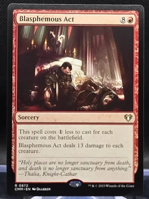 Blasphemous Act #872 Commander Masters Regular Rare - Image 1 of 2