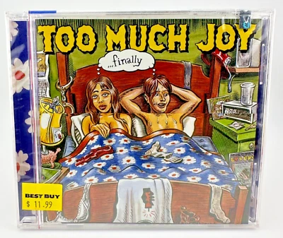 Too Much Joy - Finally [ *RARE NEW* CD, 1996 ] * SEALED * — 第 1/4 张图片