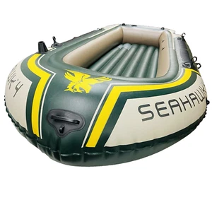 Intex Seahawk 4 Set Schlauchboot - 351 x 145 x 48 cm - 4-teilig - Grün 2 Paddel - Bild 1 von 14
