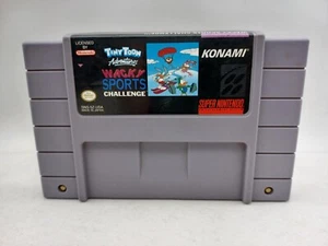 Tiny Toon Adventures: Wacky Sports Challenge 1994 Super Nintendo SNES Tested - Picture 1 of 4
