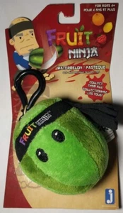 FRUIT NINJA Plüsch Wassermelone Wassermelone ** NEU ** HalfBrick Clip-On - Bild 1 von 1