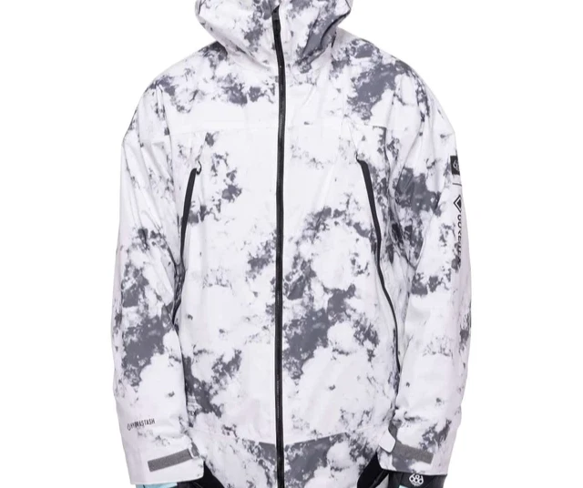 Chaqueta de snowboard 686 Gore Tex Hydrastash Sync (L) gris rinoceronte M2W103-RNGR Foto 1 de 1