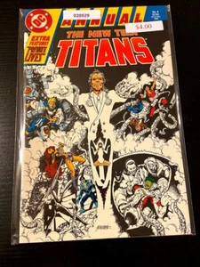 DC New Teen Titans Vol.2 issue 4 annual graded 9 1988 - Picture 1 of 1