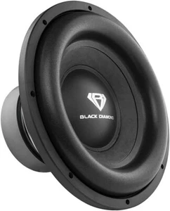 Subwoofer doble Black Diamond 12" 2+2 ohmios 600 vatios RMS DIA-R12D2 - Imagen 1 de 9