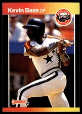 1989 Donruss Kevin Bass Houston Astros #325