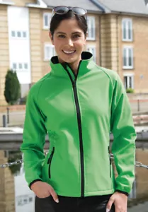 Damen 'Bedruckbar Result Core Softshell Windfeste Jacke Mantel - Bild 1 von 10
