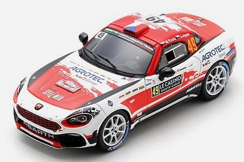 Abarth 124 RGT Rally Monte Carlo 2022 Rada-Jugas 1:43 SPARK S6701 - Immagine 1 di 1