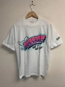 Simple Gospel Men's T-Shirt Size Medium White Freedom Designer Justin Bieber - Picture 1 of 9