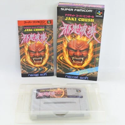 JAKI CRUSH Super Famicom Nintendo 0246 sf - Image 1 of 4