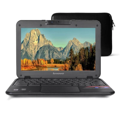 Lenovo ThinkPad N21 11.6” (Intel 4GB RAM, 16GB SSD) Laptop - Black - Image 1 of 3