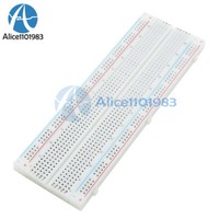 2PCS Solderless MB-102 MB102 Breadboard 830 Tie Point PCB BreadBoard For Arduino