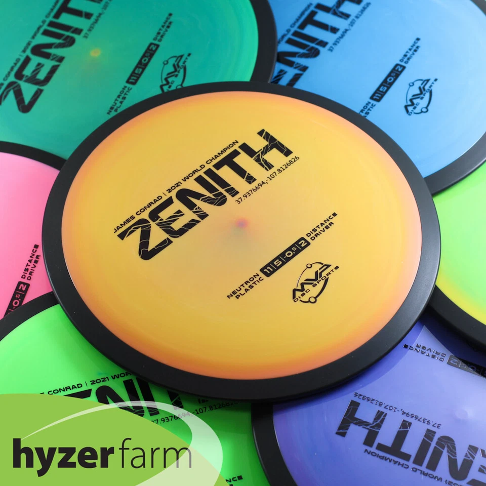 MVP NEUTRON ZENITH *pick your weight and color* Hyzer Farm disc golf driver - Image 1 of 1