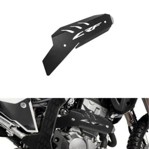 Black Aluminum Exhaust Pipe Cover Guard For HONDA CRF300L / Rally 2021-2024 - Picture 1 of 12
