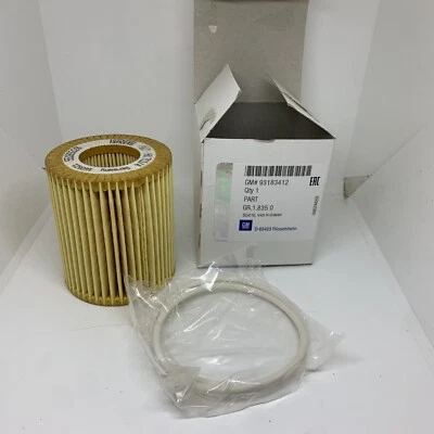 OEM Genuine Vauxhall Astra Vectra Zafira Signum 1.9 CDTi Oil Filter 93183412 - Image 1 of 2