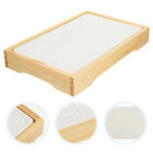  Japanese Restaurant Dishes Retain Freshness Ice Plate Sushi Tray Seafood Wooden