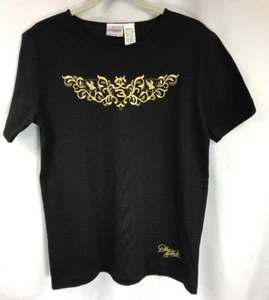 Nascar Dale Earnhardt #3 Embroidered Black T-Shirt Size Medium Woman's - Picture 1 of 6