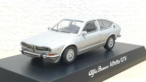 1/64 Kyosho Alfa Romeo ALFETTA GTV SILVER diecast car model - Picture 1 of 3