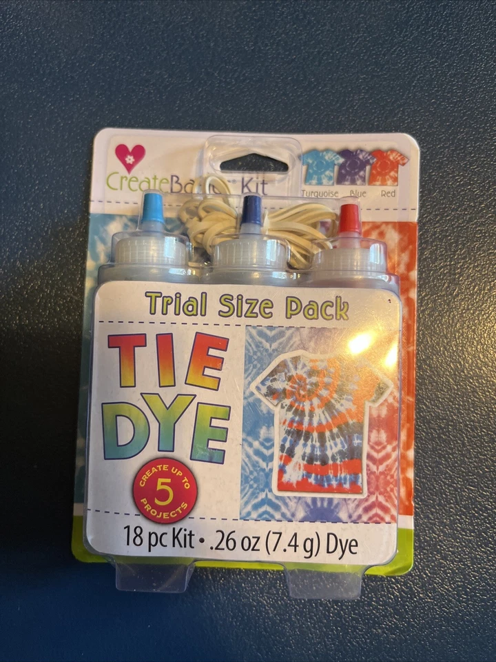 Create Basics Nautical Tie Dye Kit, 18 Piece kit, 3 Colors - NEW - Image 1 of 1