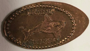 Monterey California Pressed Penny Elongated Souvenir PP4  - Picture 1 of 1